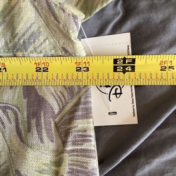 NWT Men's Disney Linen/Cotton Blend Spirit Jersey-medium palm‎ - Picture 12 of 13